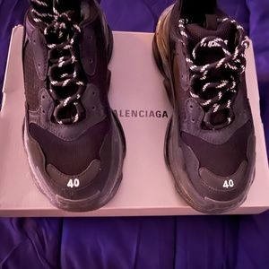 Balenciaga Triple S Clear Sole Sneaker (Women)